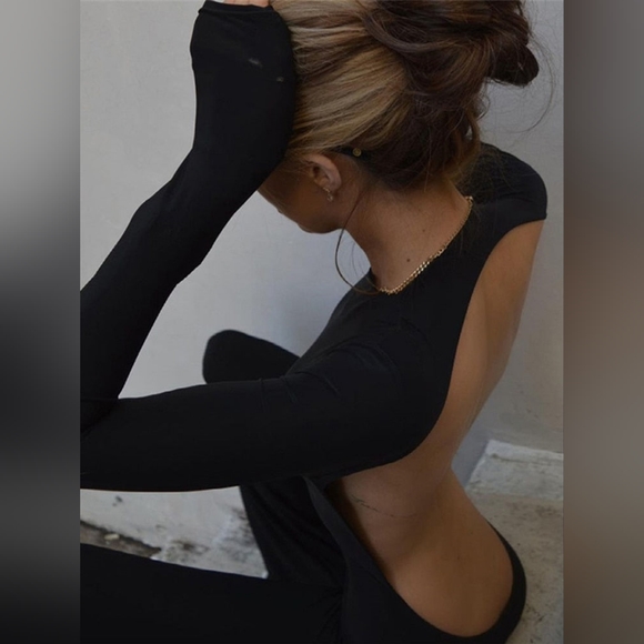 Sexy Black jumpsuit - Picture 2 of 4